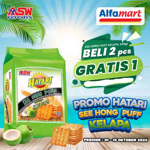 PROMO BELI 2 GRATIS 1 DI ALFAMART Periode OKTOBER 2024